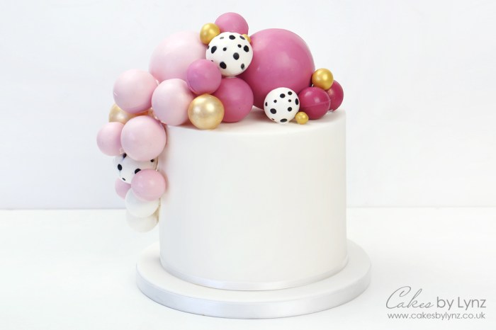 How to make a ballon cake decoration