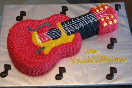 Guitar cake cakes birthday decoration ideas littlebcakes