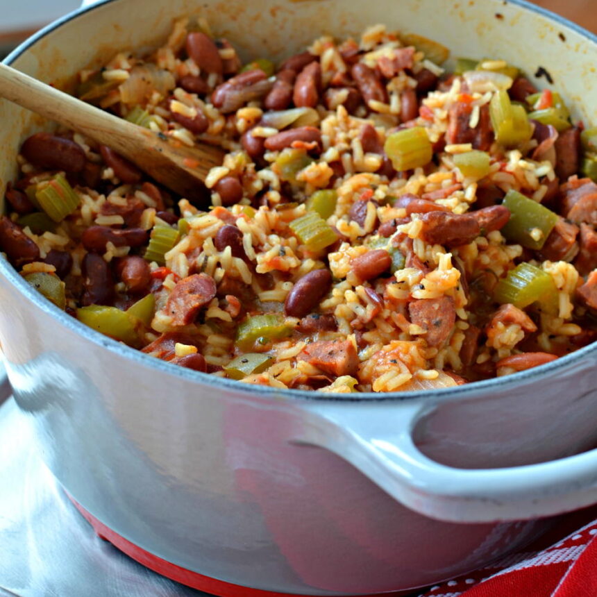 How to cook cajun style red beans