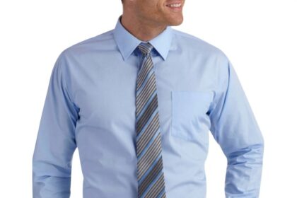 Mens dress shirt vest and tie