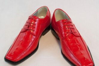 Red mens dress shoes near me