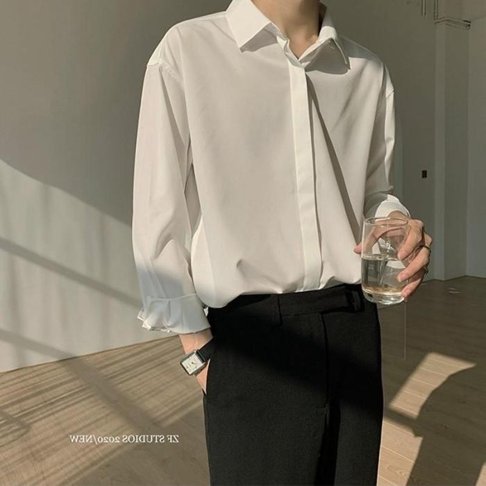 Korean men's dress shirts