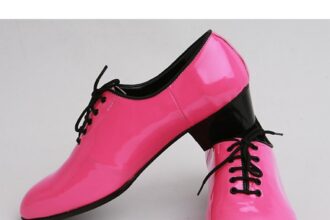 Mens light pink dress shoes