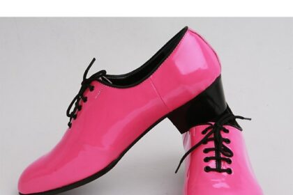 Mens light pink dress shoes