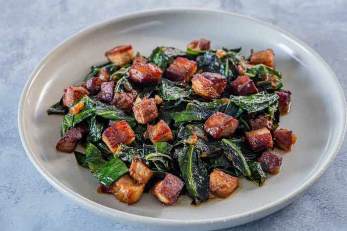 Greens turnip salt collard bacon thespruceeats diana rattray